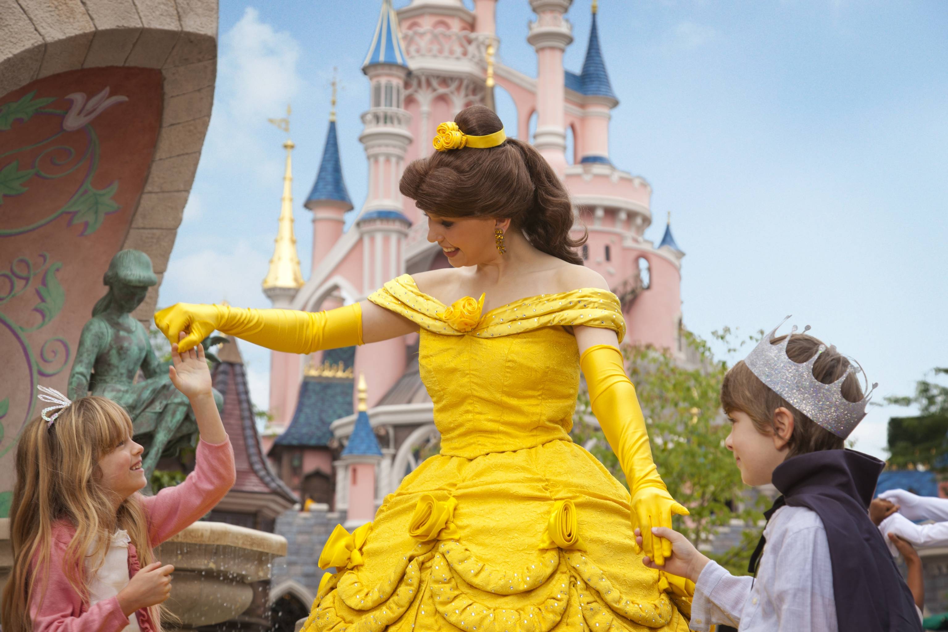 original Disneyland Paris Treffen mit den Disney Figuren  Fantasyland 
